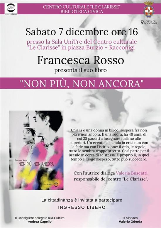 Francesca Rosso presenta il suo libro 